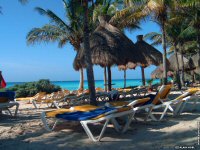 fond d ecran original de Alain Noel - Amerique Mexique plages de Cancun