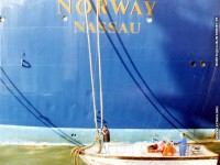 fonds cran de Patrice Bortoluzzi - Norway au Havre en 1997