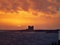 fond d ecran original de Alex Leroux - Bretagne - Quiberon - Chateau de Turpeau