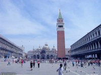 fond d ecran original de Jean-Pierre Marro - Italie Venise la Basilique et la place San Marco