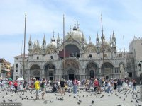 fond d ecran de Italie Venise la Basilique et la place San Marco - Jean-Pierre Marro