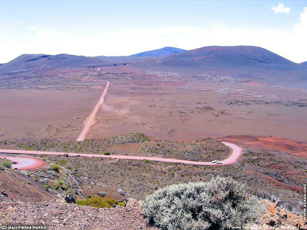 fonds d cran Afrique Ile de la runion Montagne - de Jean-Pierre Marro