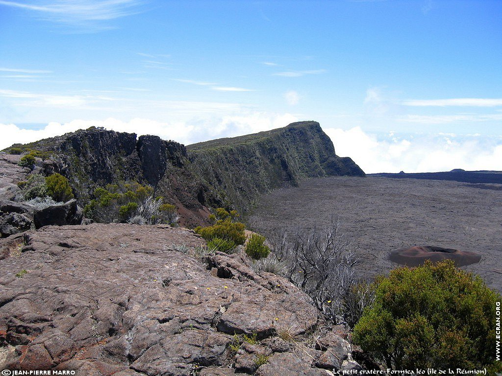 fonds d cran Afrique Ile de la runion Volcan - de Jean-Pierre Marro