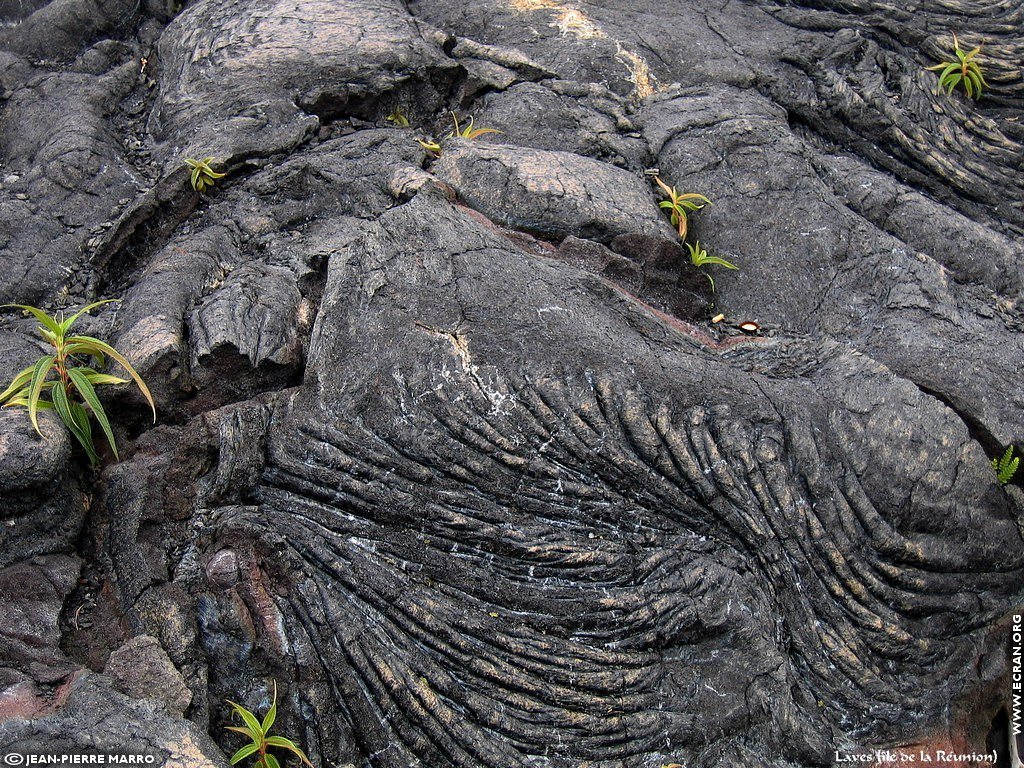 fonds d cran Afrique Ile de la runion Volcan - de Jean-Pierre Marro