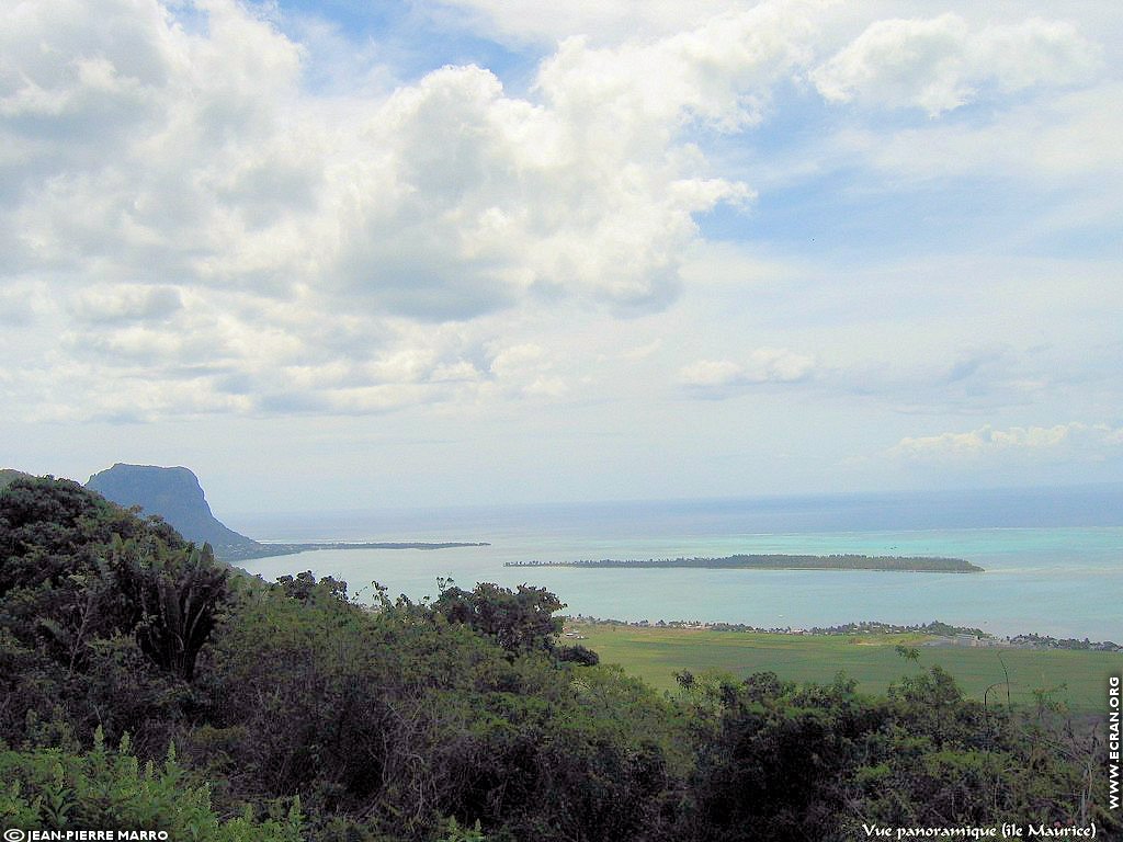 fonds d cran Afrique Ile Maurice Paysages - de Jean-Pierre Marro