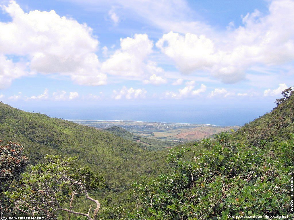 fonds d cran Afrique Ile Maurice Paysages - de Jean-Pierre Marro