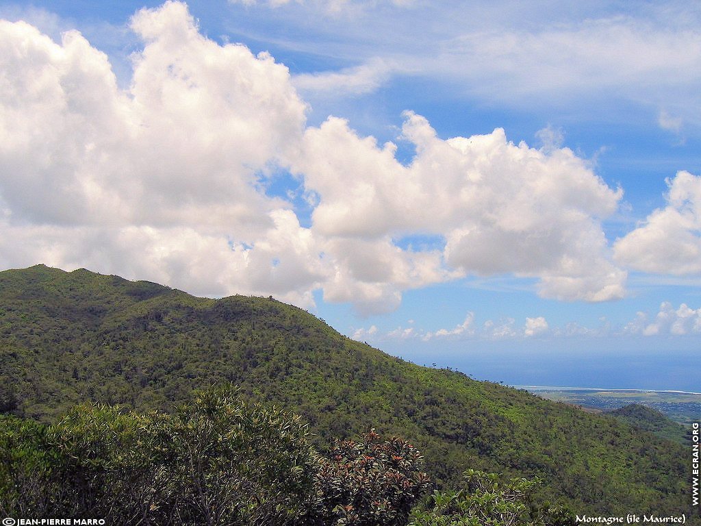 fonds d cran Afrique Ile Maurice Paysages - de Jean-Pierre Marro