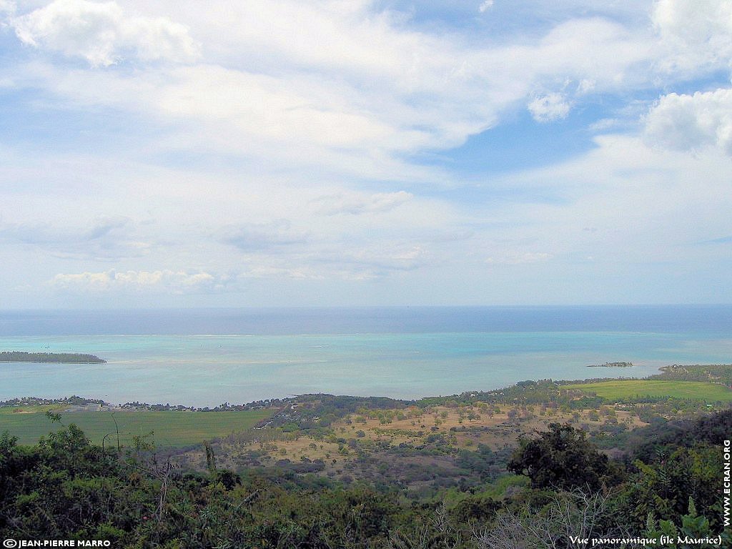 fonds d cran Afrique Ile Maurice Paysages - de Jean-Pierre Marro