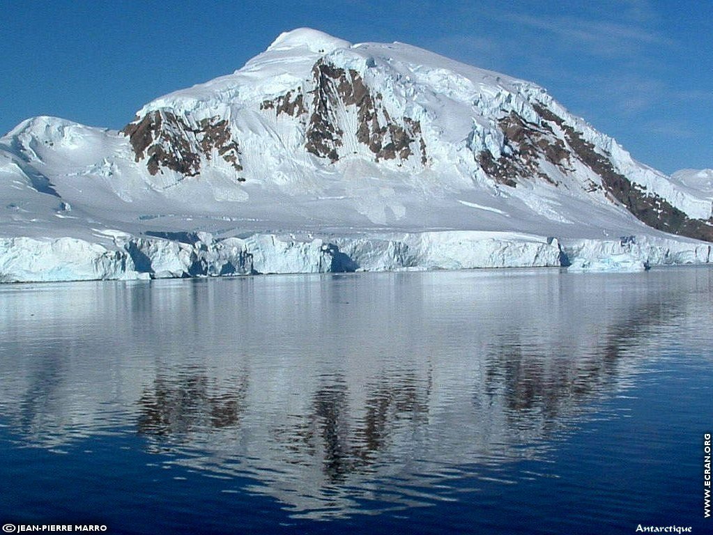 fonds d cran Antarctique Pole Sud Iceberg Banquise - de Jean-Pierre Marro