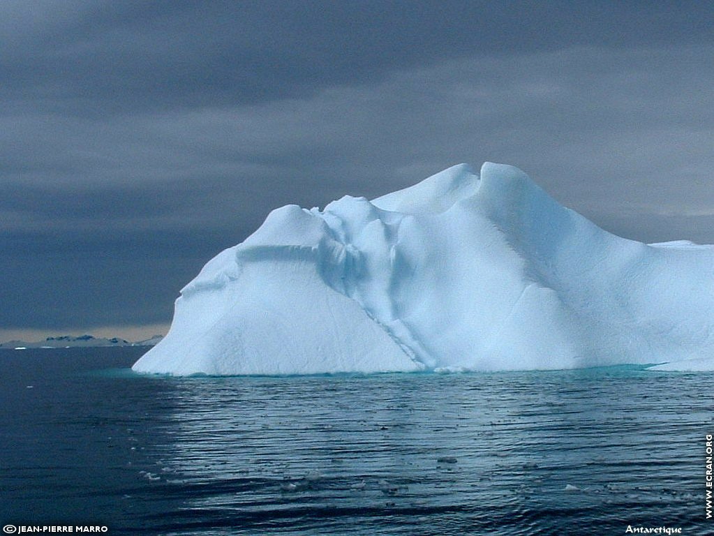 fonds d cran Antarctique Pole Sud Iceberg Banquise - de Jean-Pierre Marro