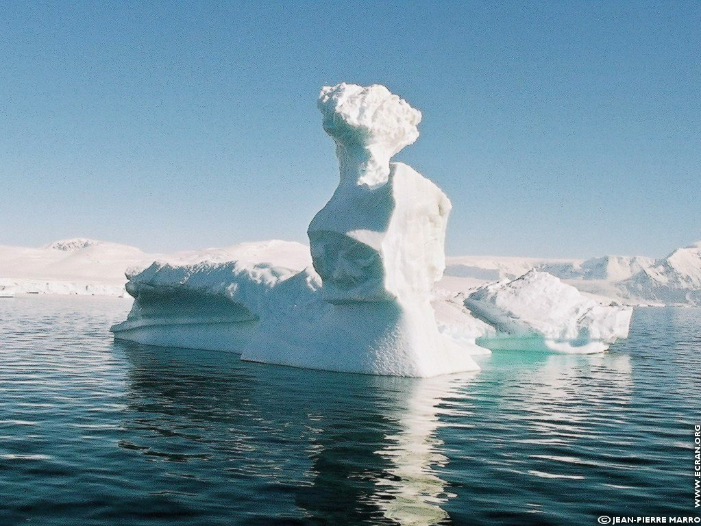 fonds d cran Antarctique Pole Sud Iceberg Banquise - de Jean-Pierre Marro