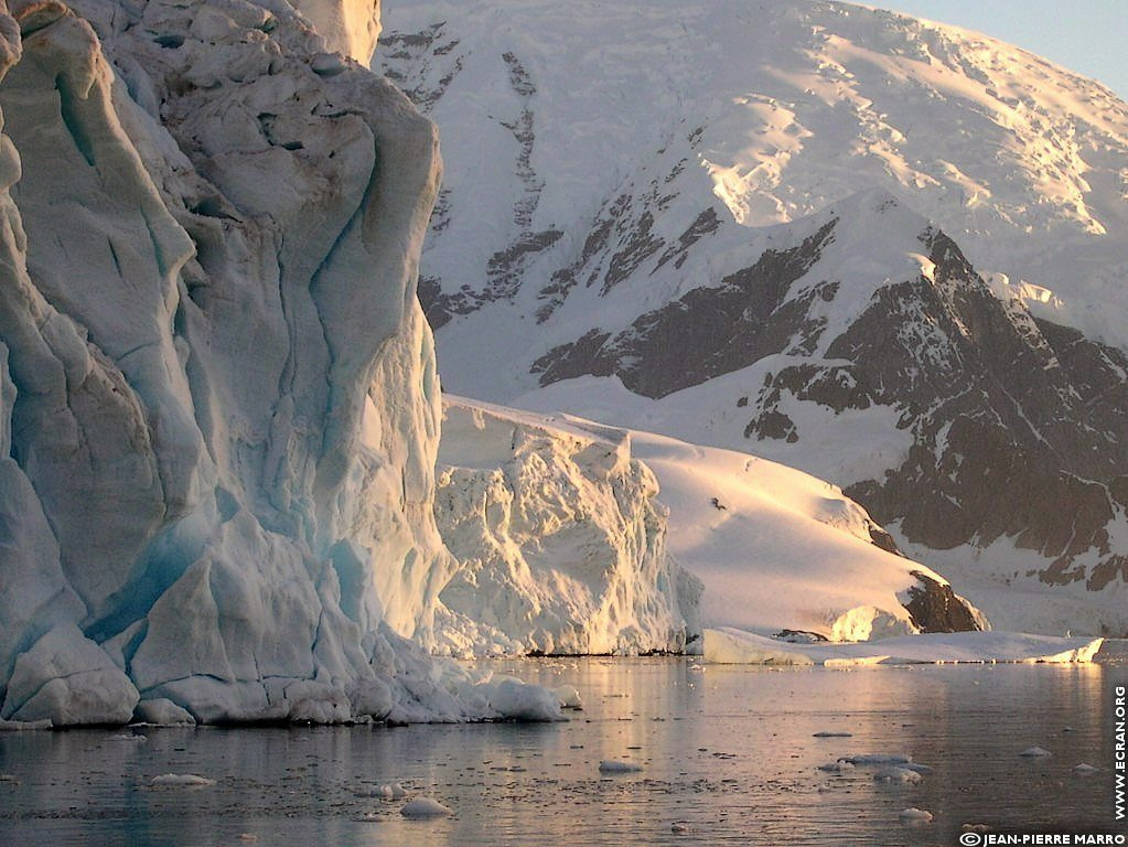 fonds d cran Antarctique Pole Sud Iceberg Banquise - de Jean-Pierre Marro