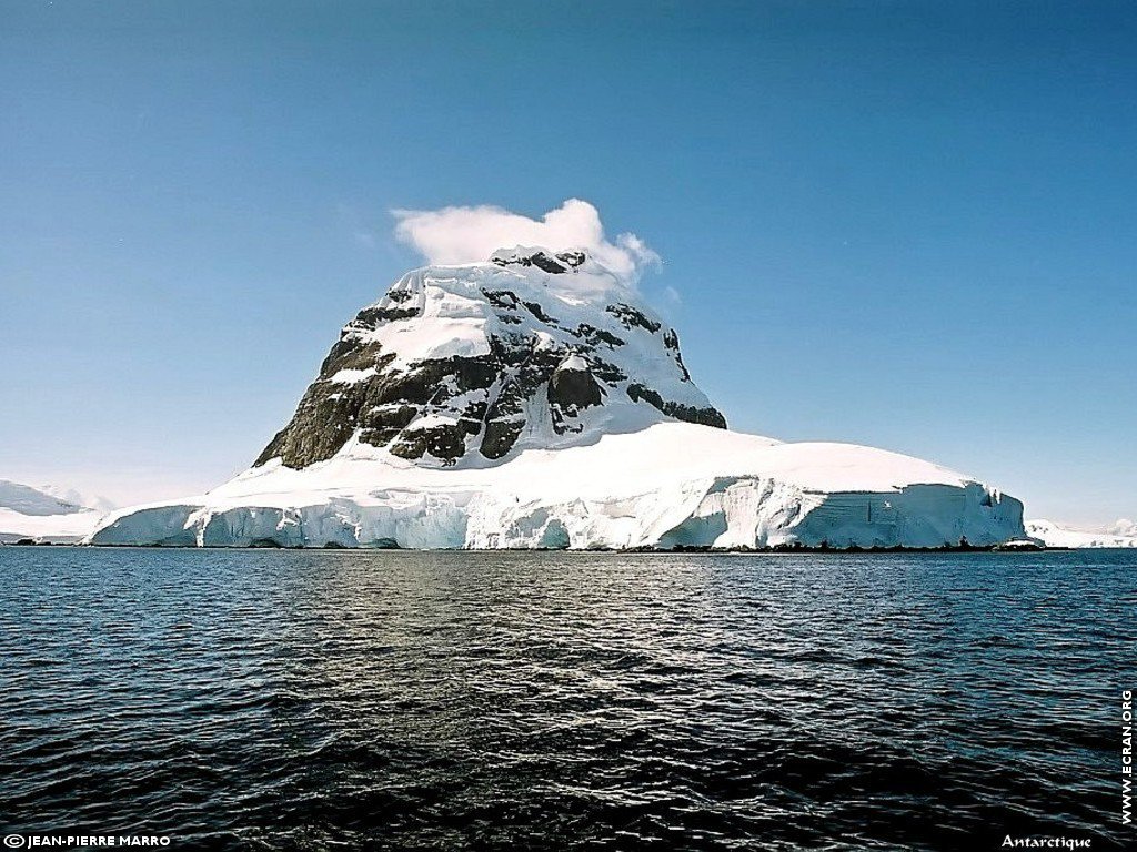 fonds d cran Antarctique Pole Sud Iceberg Banquise - de Jean-Pierre Marro