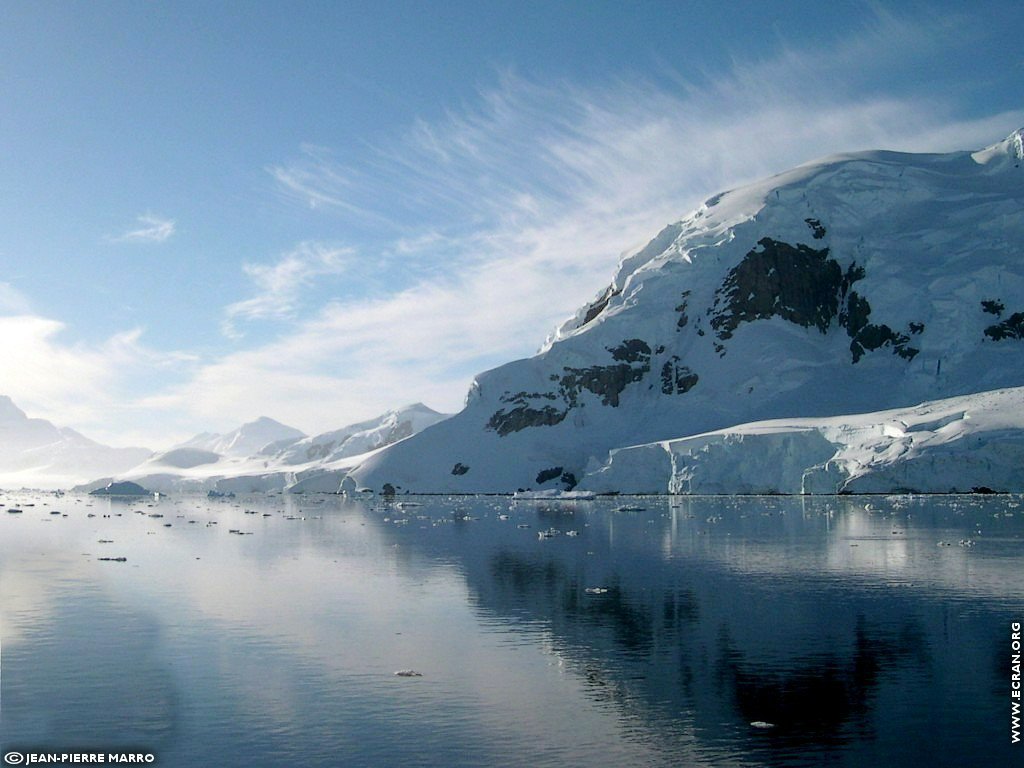 fonds d cran Antarctique Pole Sud Iceberg Banquise - de Jean-Pierre Marro