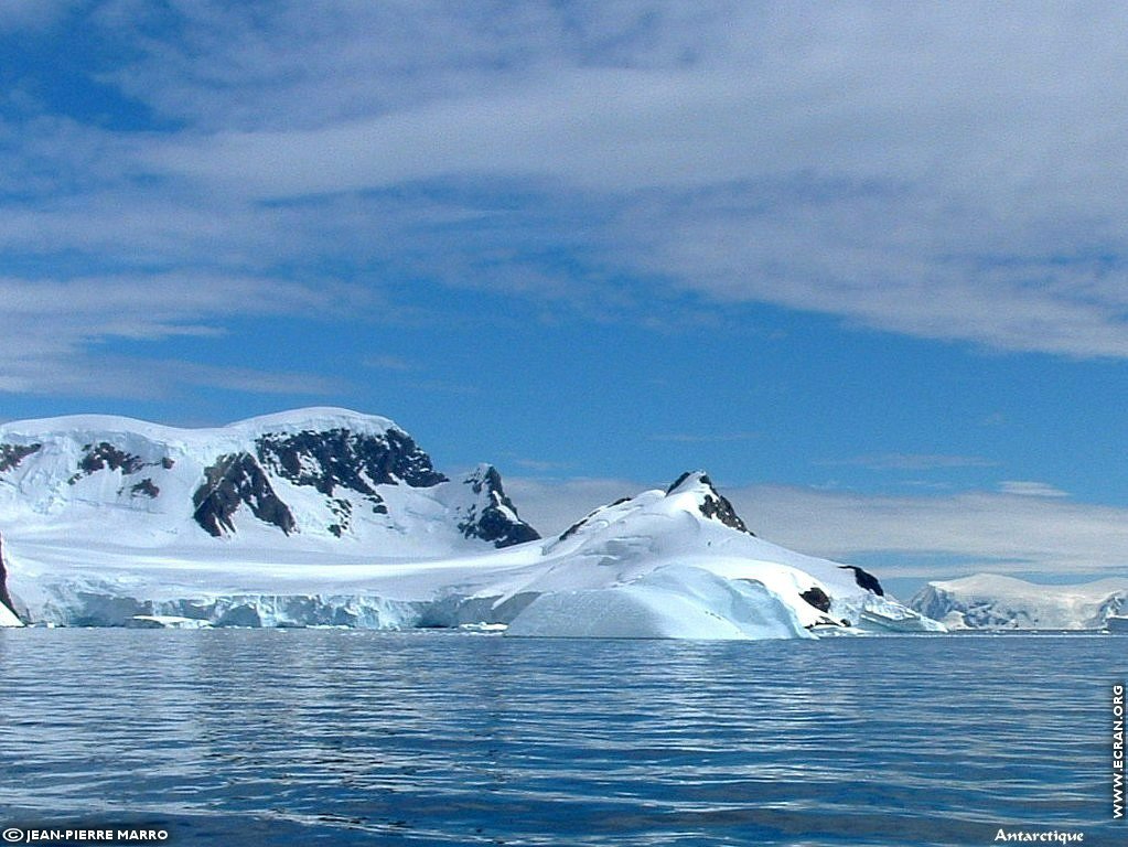 fonds d cran Antarctique Pole Sud Iceberg Banquise - de Jean-Pierre Marro