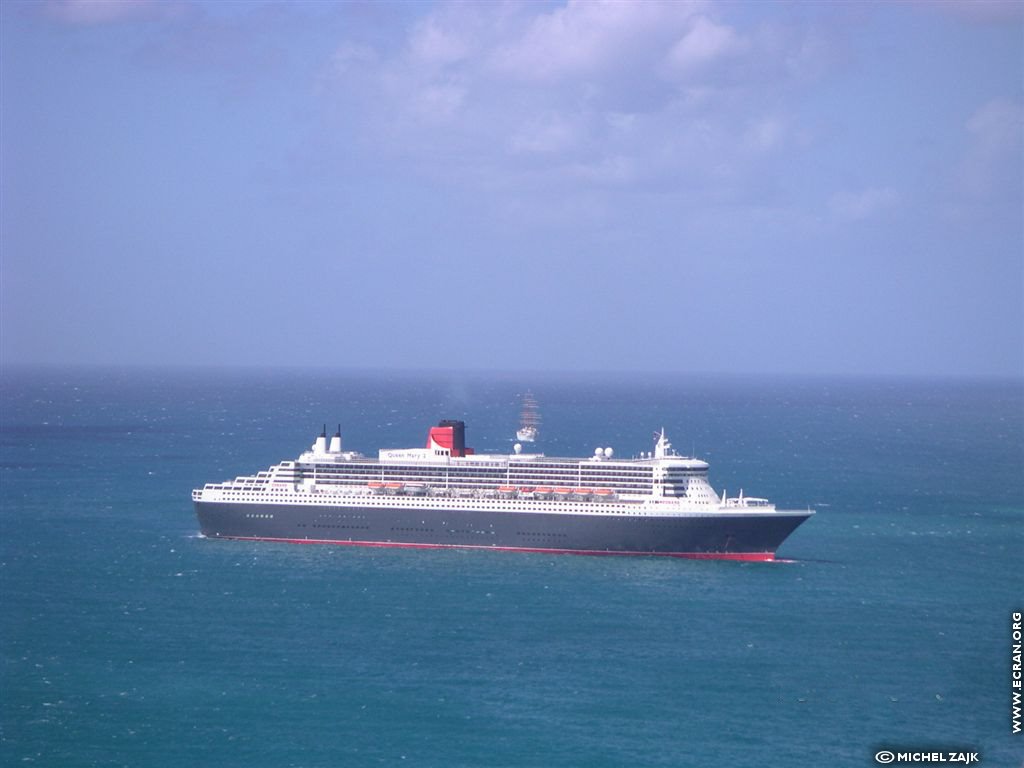 fonds d cran Petites Antilles Caraibes Saint-Martin - de michel Zajk