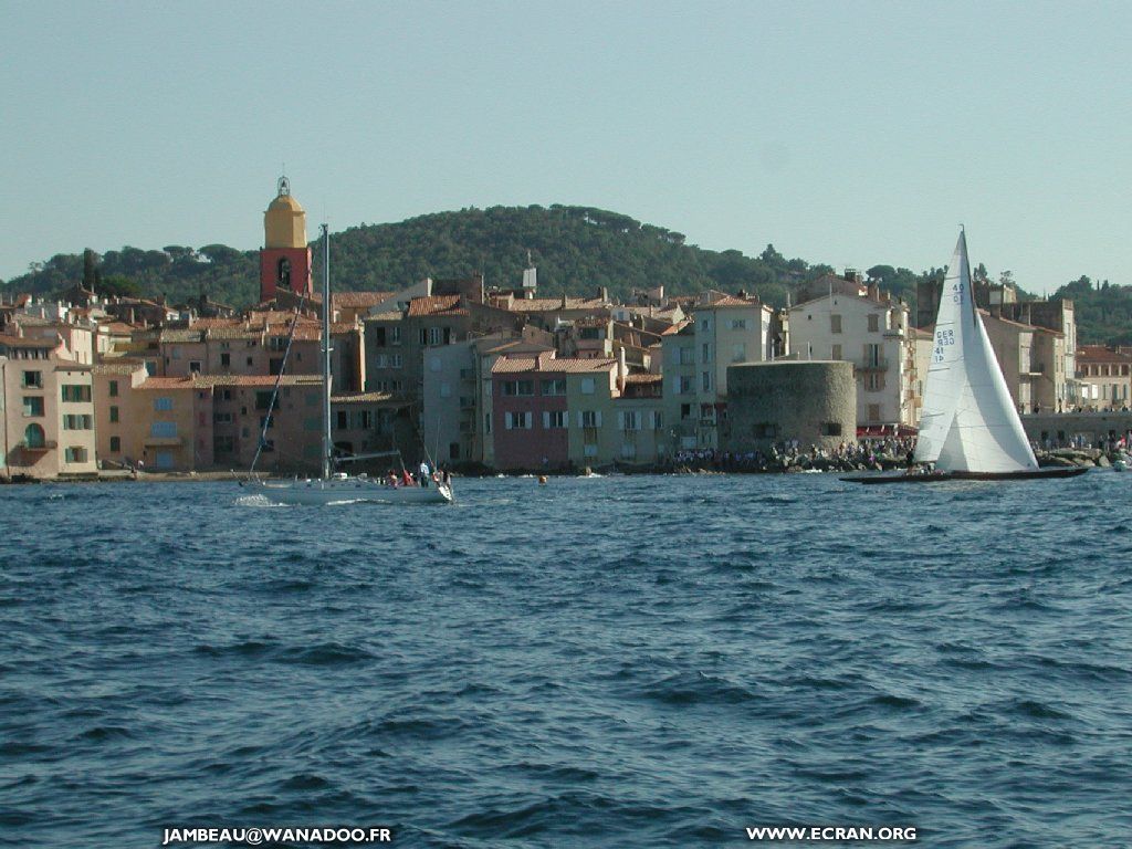 fonds d cran Rgates de St Tropez & Cannes - de Claude Jambeau