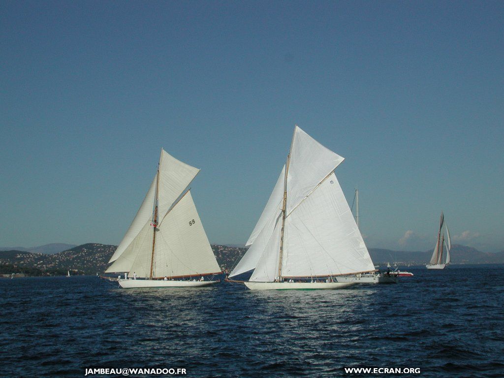 fonds d cran Rgates de St Tropez & Cannes - de Claude Jambeau