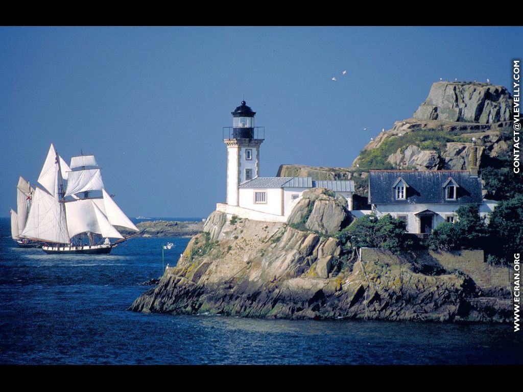 fonds d cran Passionne par la mer et les vieux grements, Brest et Douarnenez 2000 ... - de Vronique