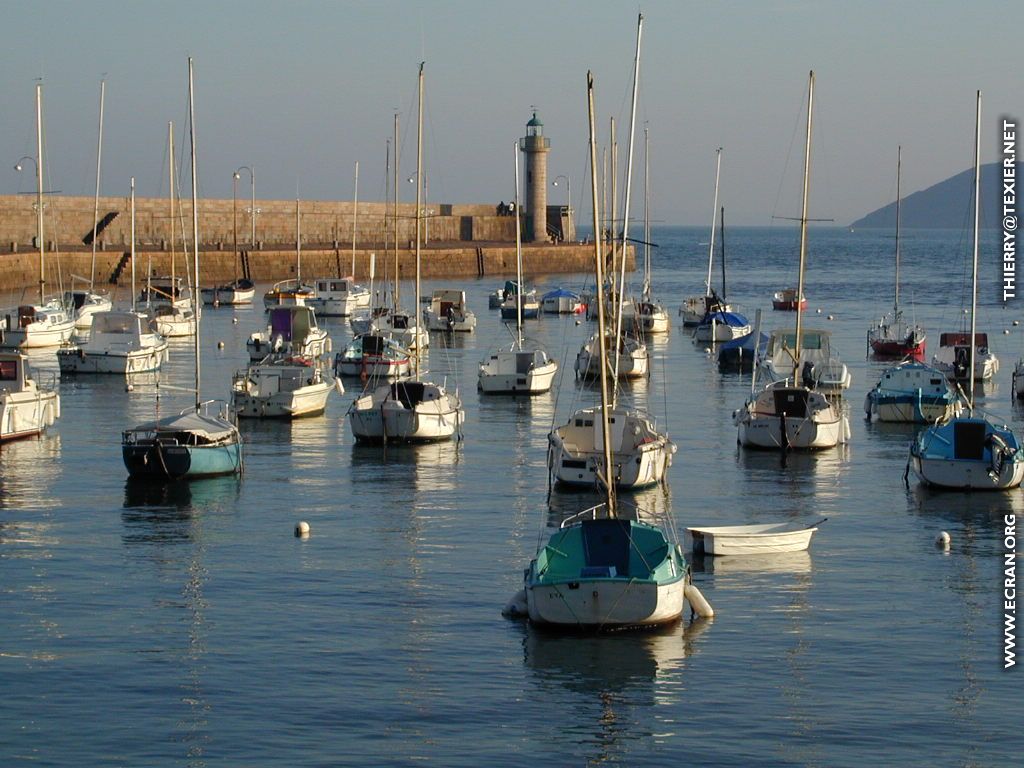 fonds d cran Binic Cotes d'Armor Bretagne en fond d'ecran - de Thierry Texier Lafleur