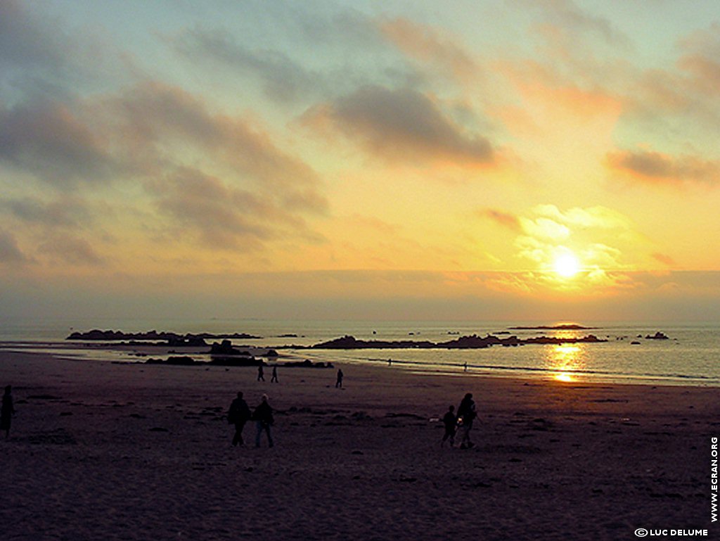 fonds d cran Bretagne Cotes d Armor cote de Penthievre - de Luc Delume