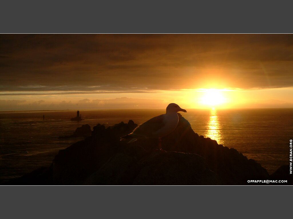 fonds d cran bretagne-couchers-de-soleil - de Christophe