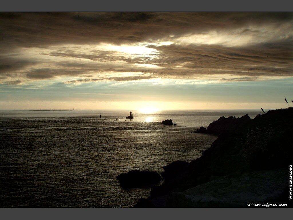 fonds d cran bretagne-couchers-de-soleil - de Christophe