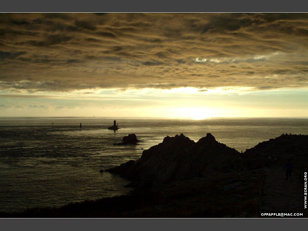 fonds d cran bretagne-couchers-de-soleil - de Christophe