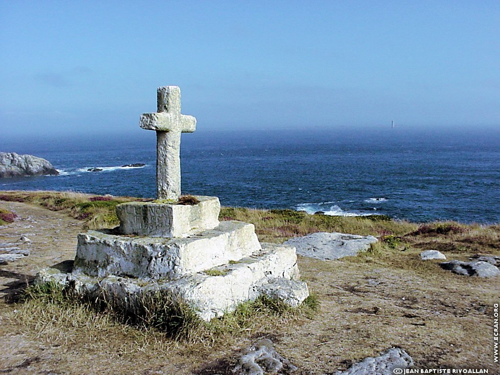 fonds d cran Bretagne -Finistere - ile d Ouessant - de Jean Baptiste Rivoallan