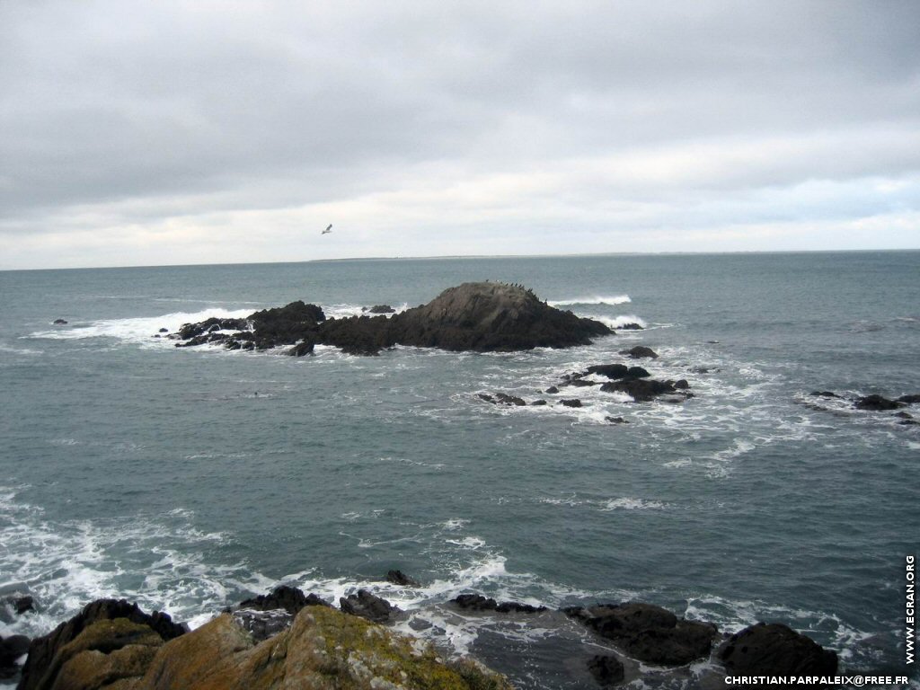 fonds d cran Pointe St Mathieu - Petit paradis breton pour le photographe - Bretagne - Finistre - de Christian Parpaleix