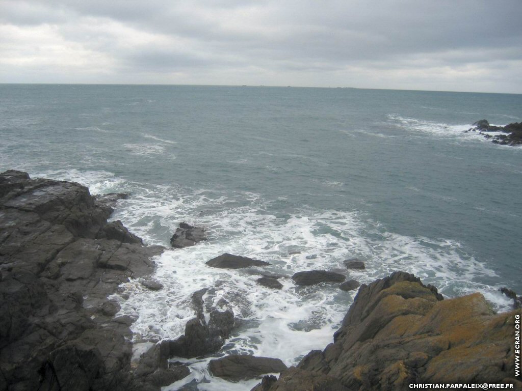 fonds d cran Pointe St Mathieu - Petit paradis breton pour le photographe - Bretagne - Finistre - de Christian Parpaleix