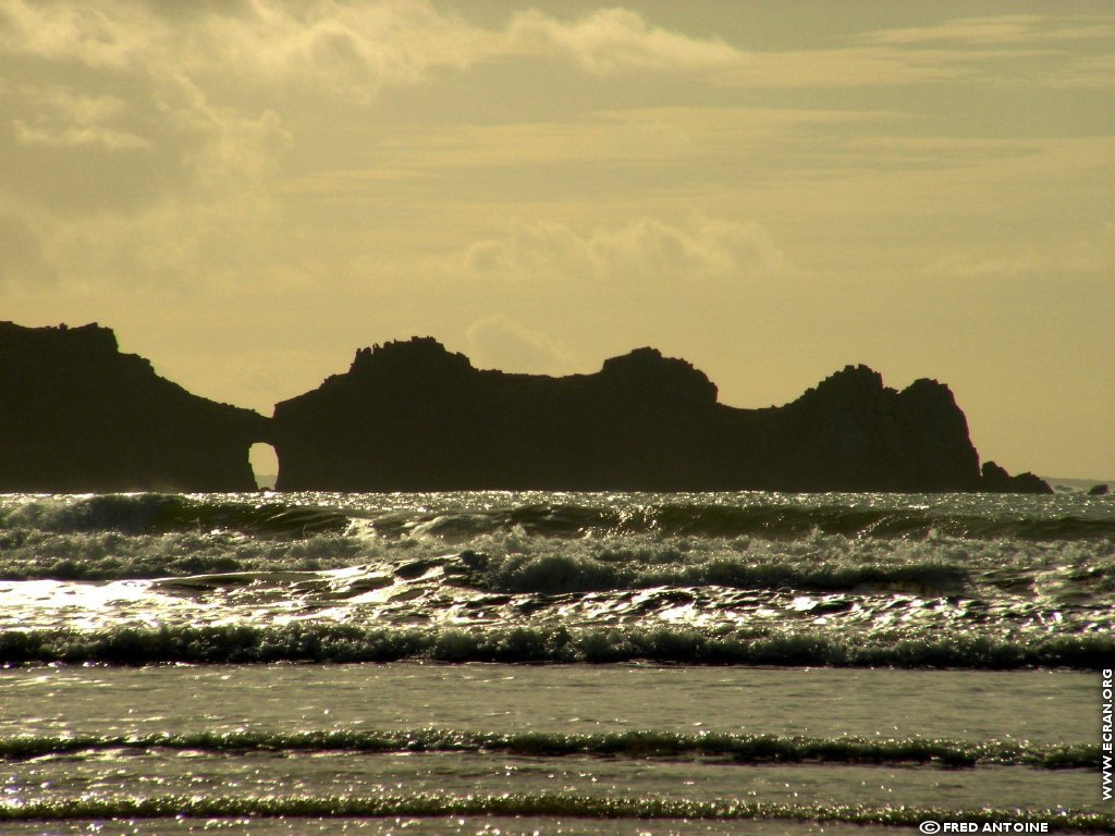 fonds d cran Presqu ile de Crozon - Finistre - Bretagne - de Fred Antoine