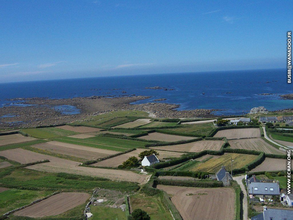 fonds d cran ile-de-Batz Bretagne - L'Ile de Batz - de Jean Cirard