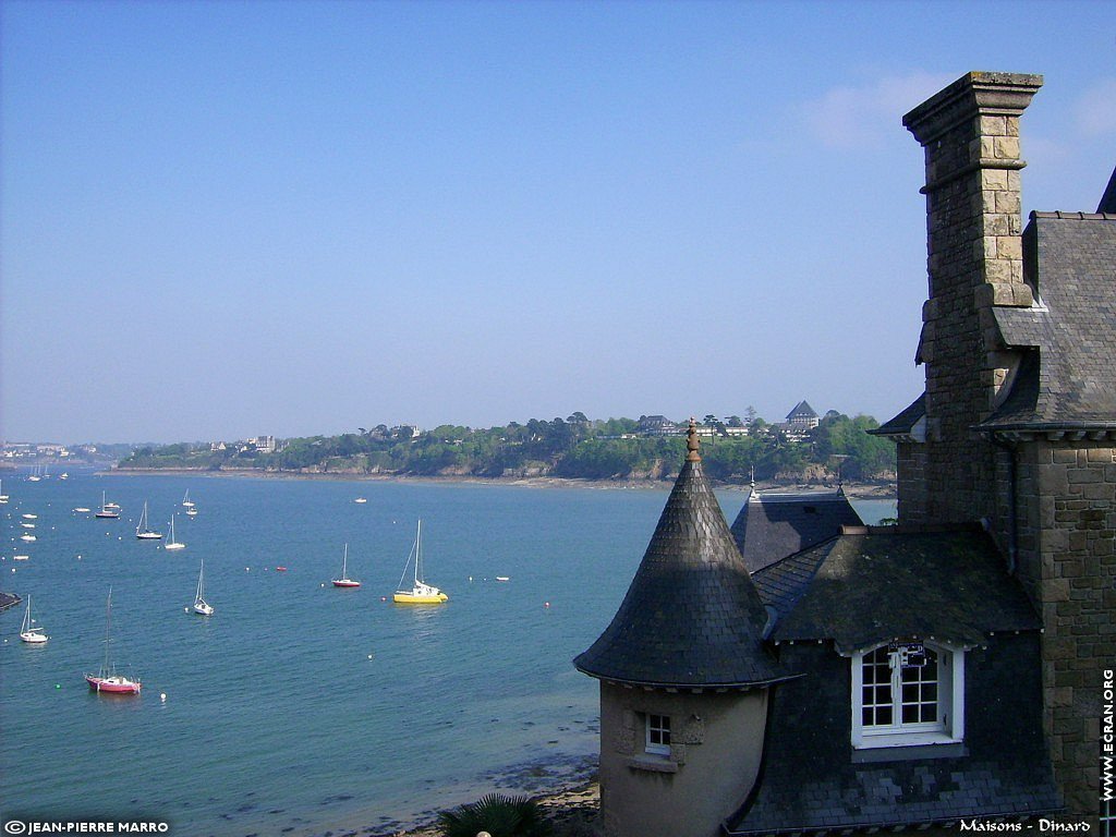 fonds d cran Dinard - Bretagne - de Jean-Pierre Marro