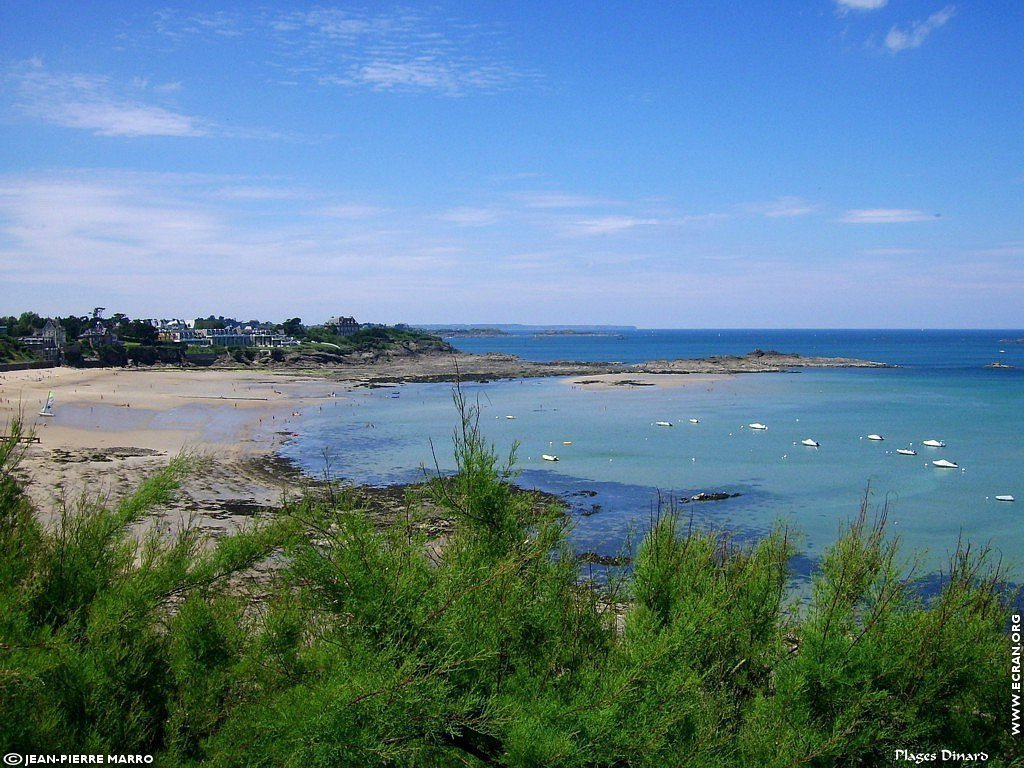 fonds d cran Dinard - Bretagne - de Jean-Pierre Marro