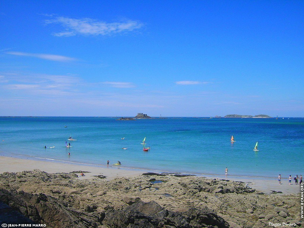 fonds d cran Dinard - Bretagne - de Jean-Pierre Marro