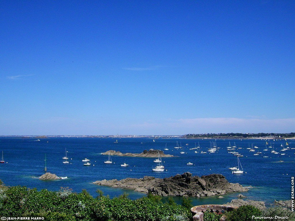 fonds d cran Dinard - Bretagne - de Jean-Pierre Marro