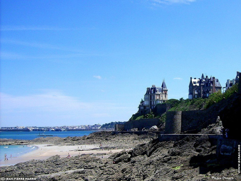 fonds d cran Dinard - Bretagne - de Jean-Pierre Marro