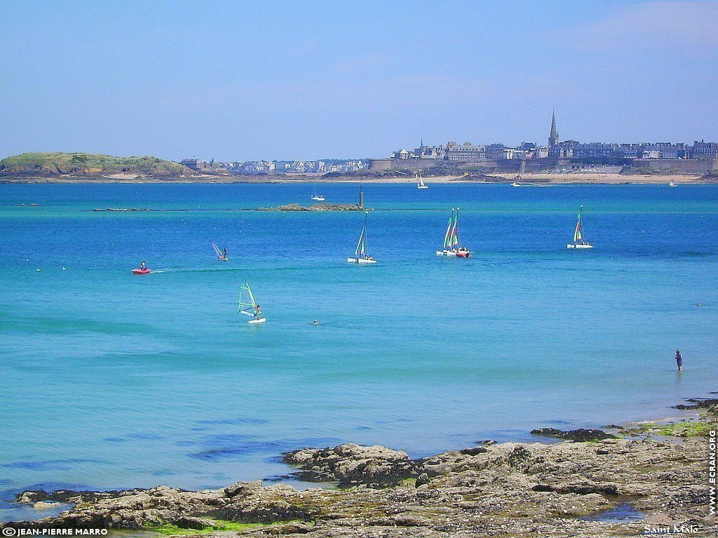 fonds d cran Dinard - Bretagne - de Jean-Pierre Marro