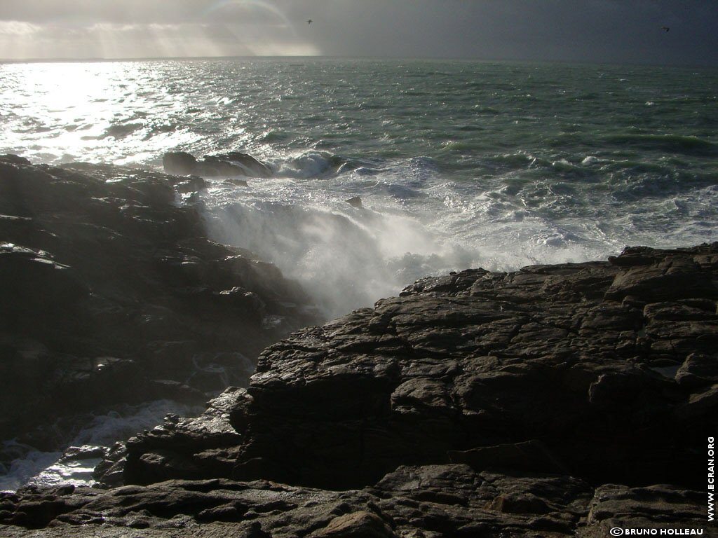 fonds d cran Bretagne Morbihan Quiberon - de Bruno Holleau