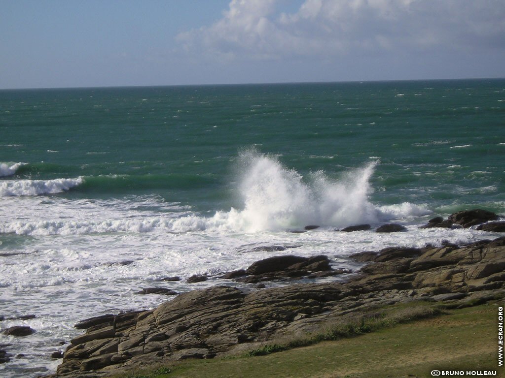 fonds d cran Bretagne Morbihan Quiberon - de Bruno Holleau