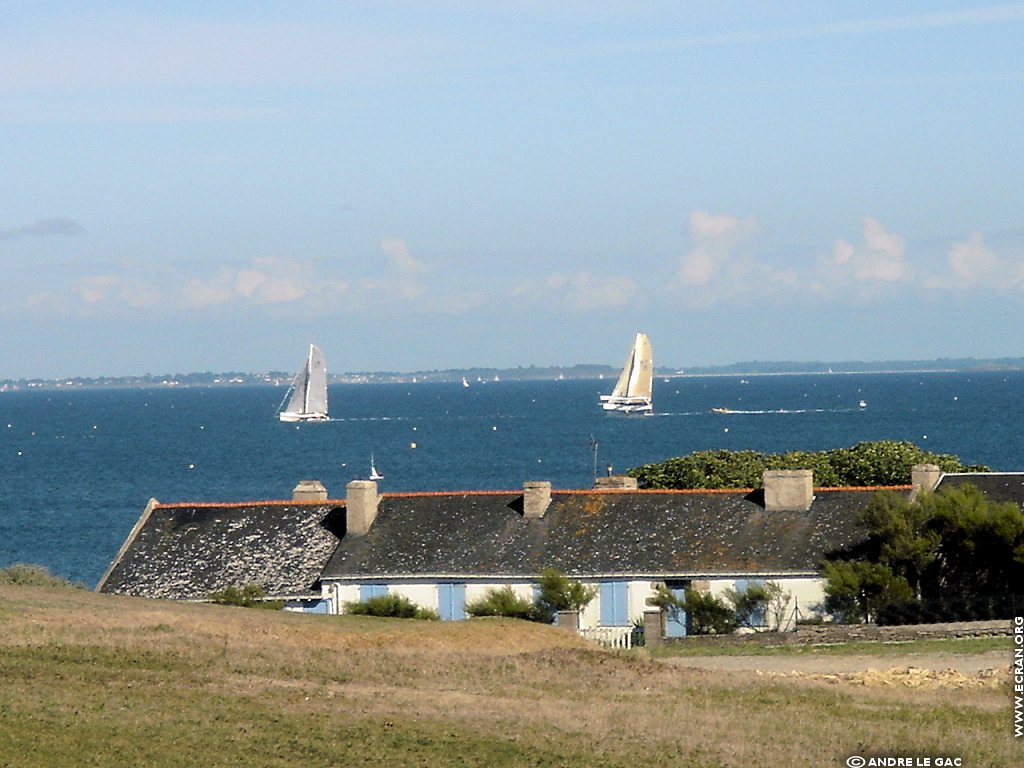 fonds d cran Pontivy Morbihan Bretagne - de Andr Le Gac