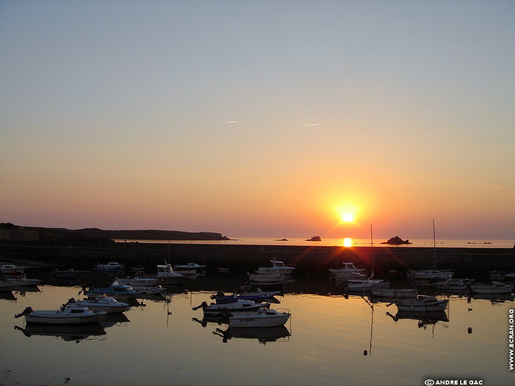 fonds d cran Pontivy Morbihan Bretagne - de Andr Le Gac