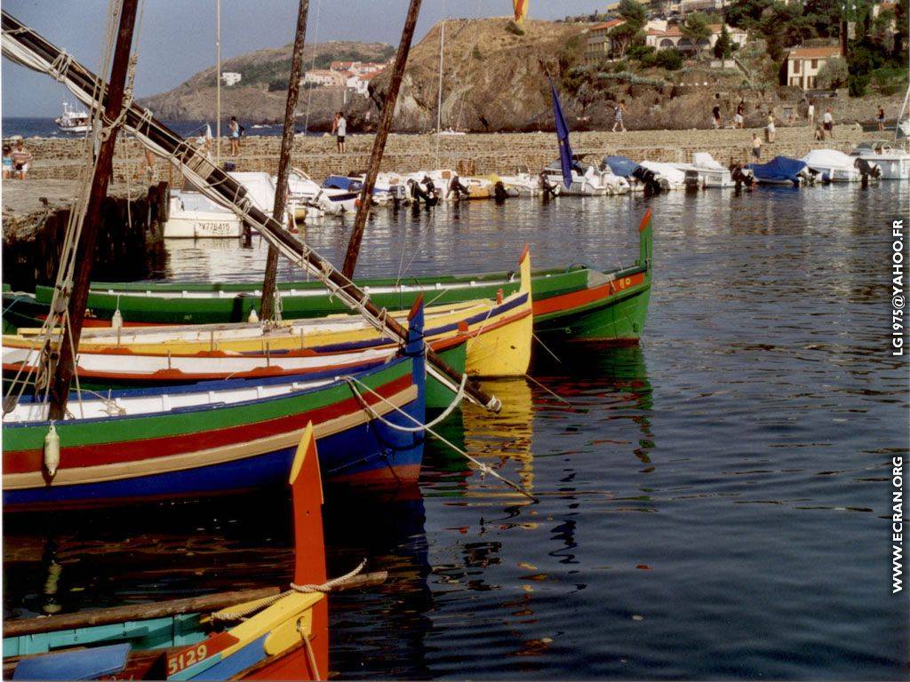 fonds d cran Pyrnes Orientales - Collioure - de Laurent