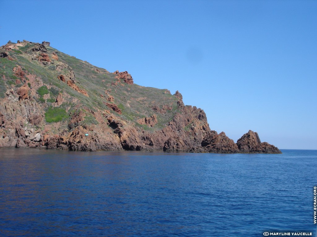 fonds d cran Scandola Corse Golfe de Porto Presqu-ile de Scandola - de Maryline Vaucelle