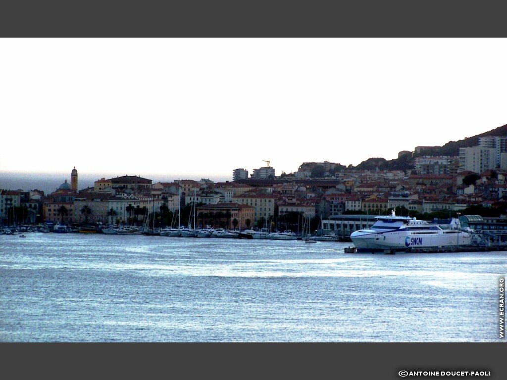 fonds d cran Corse Ajaccio Porto Pastricciola Santa Maria - de Antoine Doucet-Paoli