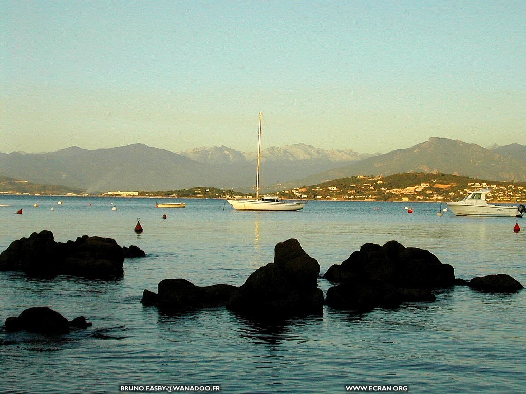 fonds d cran La Corse en fonds d'cran - Ajaccio - Porto - Piana - par Bruno Fasby - de Bruno Fasby