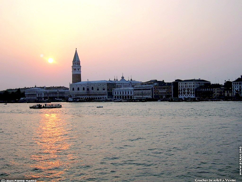 fonds d cran Le Grand canal Pont du Rialto Venise Italie - de Jean-Pierre Marro