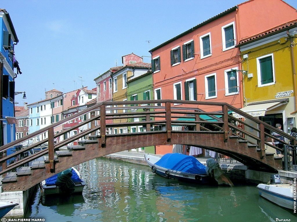 fonds d cran Italie Venise ile de Burano - de Jean-Pierre Marro