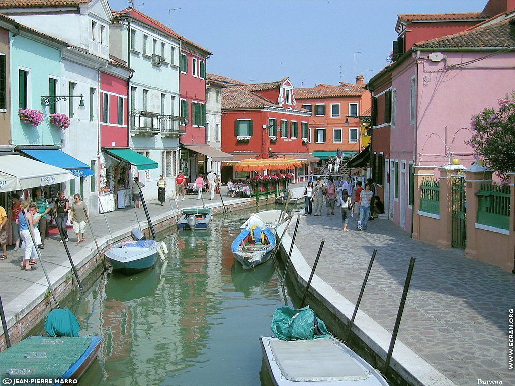 fonds d cran Italie Venise ile de Burano - de Jean-Pierre Marro
